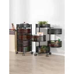 RUBOXA Black Set of 2 Regular Multi-Utility Organisers-picture-34