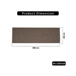 RUBOXA Brown Rubber PVC Water Absorbing Doormat image 3