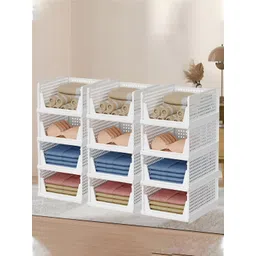 RUBOXA White Set of 6 Regular Multi-Utility Organisers-picture-37
