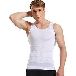 rubs Men’s Slimming Body Shaper Vest Shirt Abs Abdomen Slim Stretchable Tummy Tucker Vest Tummy Control Shapewear Undershirt Gym Workout-picture-14