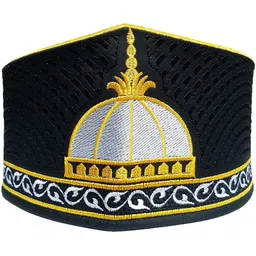 ruby arts Embroidered Prayer Cap-picture-43