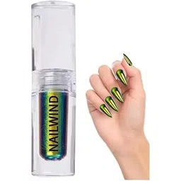 RUBYFACE Chrome Nail Liquid Powder, Liquid Chrome for Nails 3ml, Mirror Effect, Easy To Us, High Pigment Holographic Glitter Nail Polish, Nail Art Glitter Mermaid Pearl Glitter for Nail Polish Kits Nail Art (AL-09)-picture-32