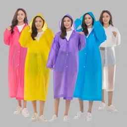 ruchika Solid Women Raincoat-picture-24