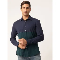 Rue Collection Men Comfort Colourblocked Casual Shirt-picture-12