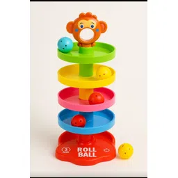 ruffo Monkey Spiral Tower Roll Ball Drop Game – Fun Early Learning Toy for Toddlers 21-picture-10