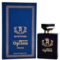 Black Option Glam Noir Eau De Parfum for Women Vanilla Coffee Fragrance Perfume - 100 ml-image-5