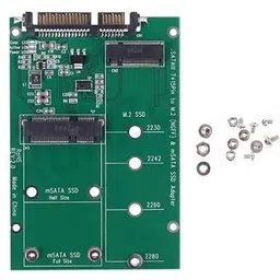 RuhZa 2 X Replacement NGFF M.2 B+M Key or mSATA 2.5 inch SSD Adapter-picture-17