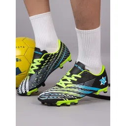 RUN SEVEN Men Memory Foam Lace-Ups Football Non-Marking Shoes-picture-36