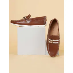 Ruosh Men Leather Penny Loafers-picture-38