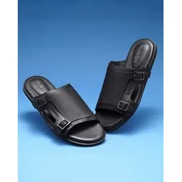 ruosh Men Typographic Print Slip-On Sandals-picture-10