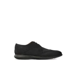 Ruosh Men's Black Brogue Shoes-picture-35