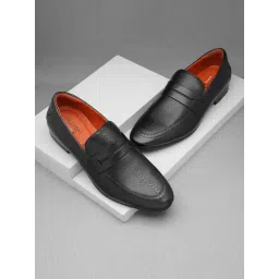 Ruosh Men's Black Formal Loafers-picture-40