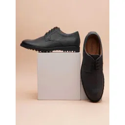 Ruosh Men's Blue Derby Shoes-picture-29