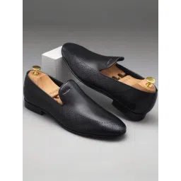 Ruosh Men's Finn Black Loafers-picture-22