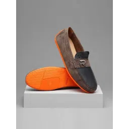 Ruosh Men's Silver Casual Loafers-picture-47