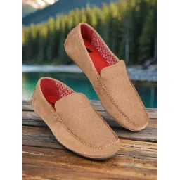 V8 By Ruosh Men's Seti Beige Casual Loafers-picture-22