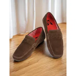 V8 By Ruosh Men's Seti Brown Casual Loafers-picture-38