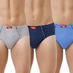 rupa jon Men's Cotton Brief (Pack of 3)(8903978687810_JN Brief_90_Navy, Sky, Grey Melange)-picture-28