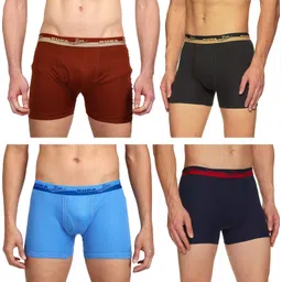 rupa jon Pack of 4 Solid Men Trunk-picture-26