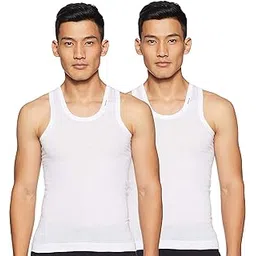 rupa Sleeveless Vest for Men, 100% Cotton Material, Round Neck, Regular Fit, Pack of 2-picture-30