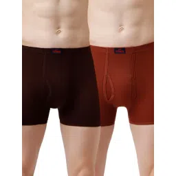 RUPA TOPMAN Assorted Regular Fit Trunks - Pack of 2-picture-23
