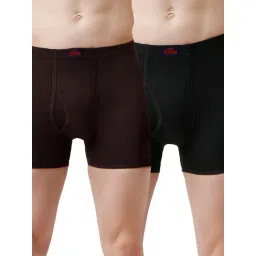 RUPA TOPMAN Assorted Regular Fit Trunks - Pack of 2-picture-47