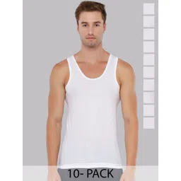 Rupa TOPMAN Men Pack Of 10 Premium Cotton Round Neck Vest-picture-23