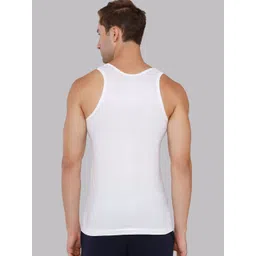 Rupa TOPMAN Men Pack Of 4 Round Neck Pure Cotton Vest image 4