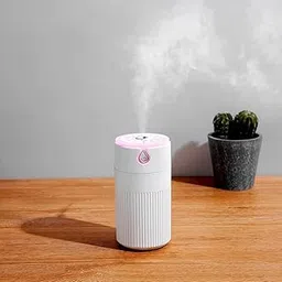 RUSEELA Portable Silent Cool Mist Air Humidifier for Bedroom, Office & Car – USB Mini Humidifier with LED Night Light-image-31