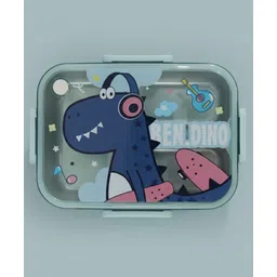 Rushabh Novelty Lunch Box 2532-Dino - Blue-picture-33
