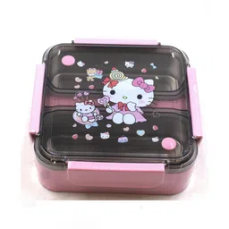 Rushabh Novelty Lunch Box kh27-hello kitty - Pink-picture-20