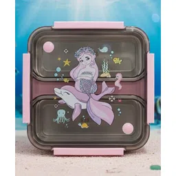 Rushabh Novelty Lunch Box TQ-KH27-Mermaid - Pink-picture-22