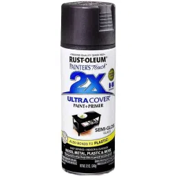 Rust-Oleum 249061 340g Semi Gloss Black Painters Touch Acrylic Spray Paint-picture-16