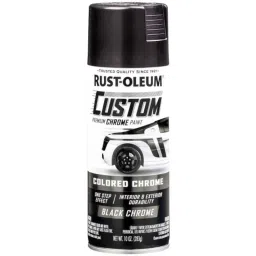 Rust-Oleum 283g Black Chrome Premium Custom Automotive Spray Paint, 343346-picture-25