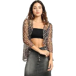 rute Women Black Cotton Shrug-picture-11