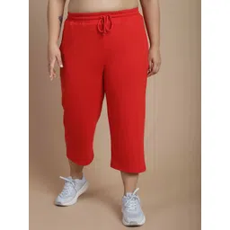 Rute Women Plus Size Cotton Capris-picture-31