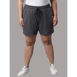 Rute Women Plus Size Cotton Sports Shorts-picture-24