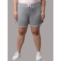 Rute Women Plus Size Cotton Sports Shorts-picture-22