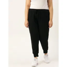 rute Women Solid Black Track Pants-picture-24