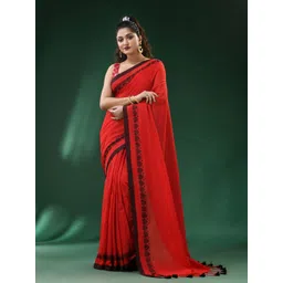 Ruuprekha Woven Design Pure Cotton Saree image 5