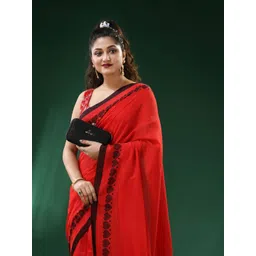 Ruuprekha Woven Design Pure Cotton Saree image 2