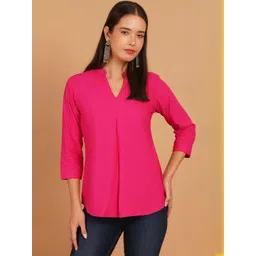 Ruvii Mandarin Collar Top-picture-10