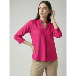 Ruvii Mandarin Collar Top-picture-12