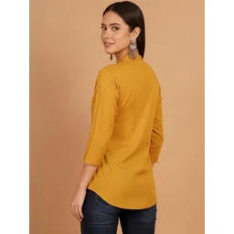 Ruvii Mandarin Collar Top image 4