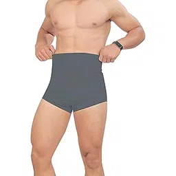 rvh Men Tummy Tucker Waist Cincher Seamless Shapewear Slimming Shaper Briefs-picture-12