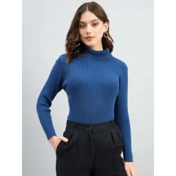 RVK Blue Slim Fit Sweater-picture-30