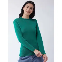 RVK Green Slim Fit Sweater-picture-24