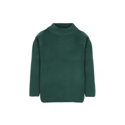 RVK Infant Kids Green Solid Pullover Sweater-picture-24