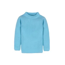 RVK Kids Blue Solid Pullover Sweater-picture-14