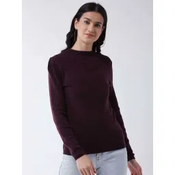 RVK Purple Slim Fit Sweater-picture-19